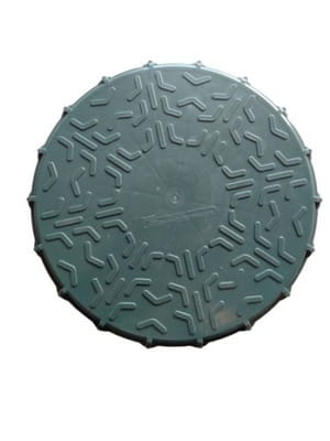 Pokrywa oczyszczalni Sotralentz  400mm Zielona nakręcana