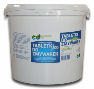 Enzymatyczne tabletki do zmywarek 200 sztuk
