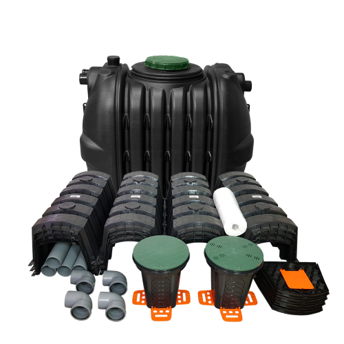 Oczyszczalnia 2000 AB z tunelami rozsączającymi