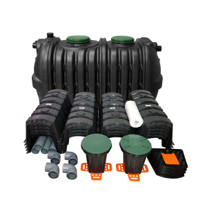 Oczyszczalnia 3000 AB z tunelami rozsączającymi