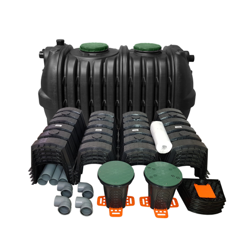 Oczyszczalnia 3000 AB z tunelami rozsączającymi