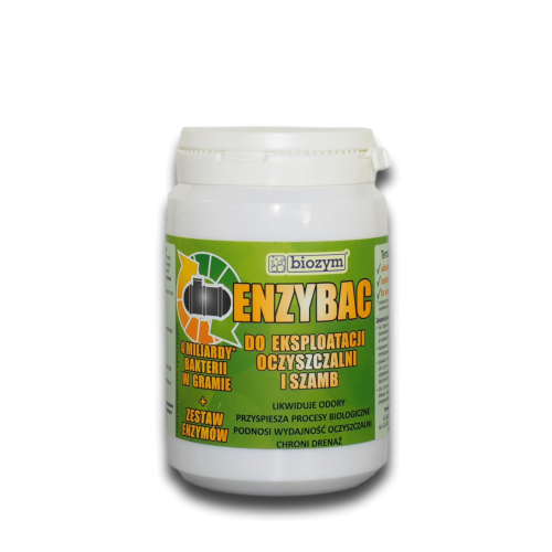 Aktywator ENZYBAC 0,5 kg- eksploatacja wszelkich typów oczyszczalni