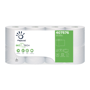 Papier toaletowy Biotech Papernet 407576  BioTECH 2-warstwowy  64 rolki)